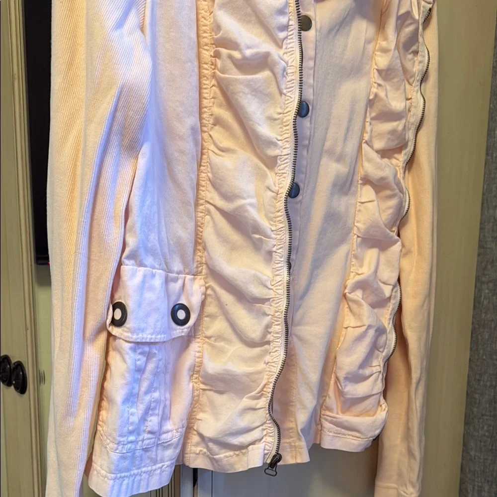 Ruffled Button-Up Jacket - Picture 5 of 7